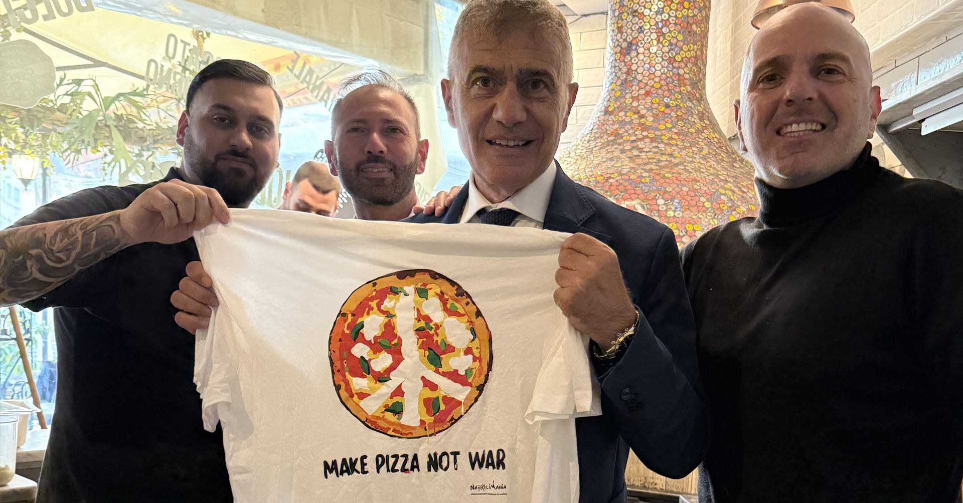 Make pizza not war